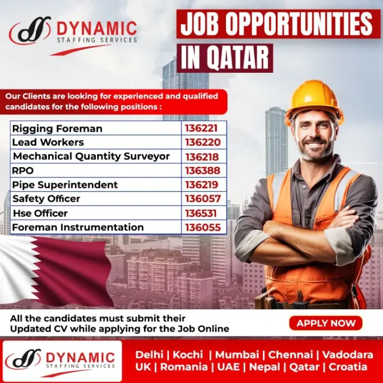Long Term Job Opportunities in Qatar