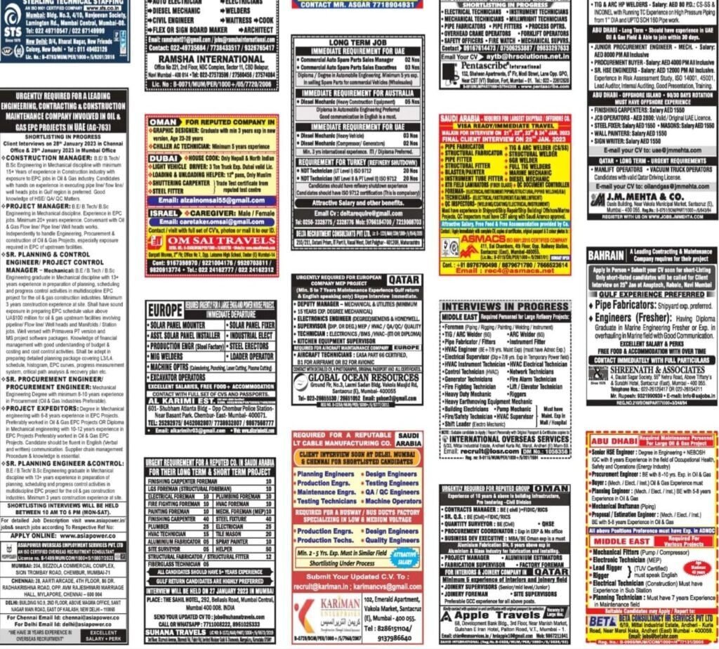 Assignment Abroad times – 4th May 2024
