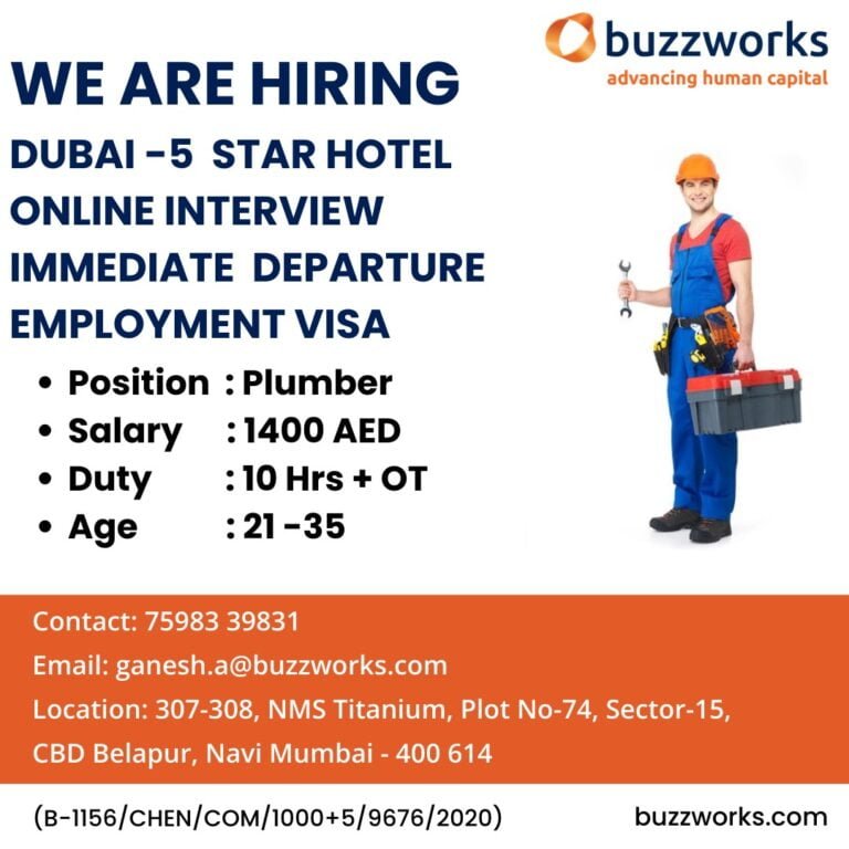 Hiring for Dubai