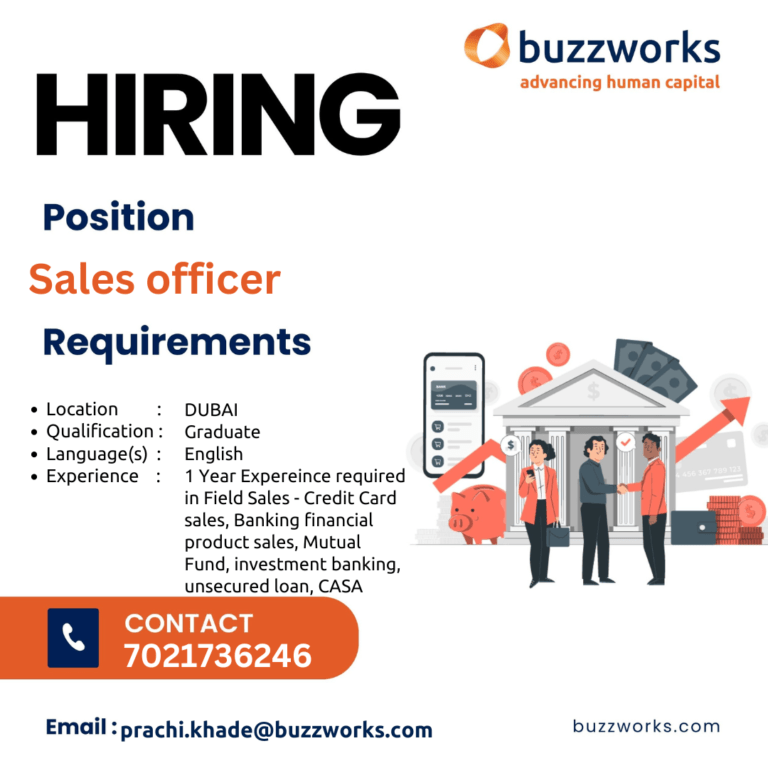 Sales officer