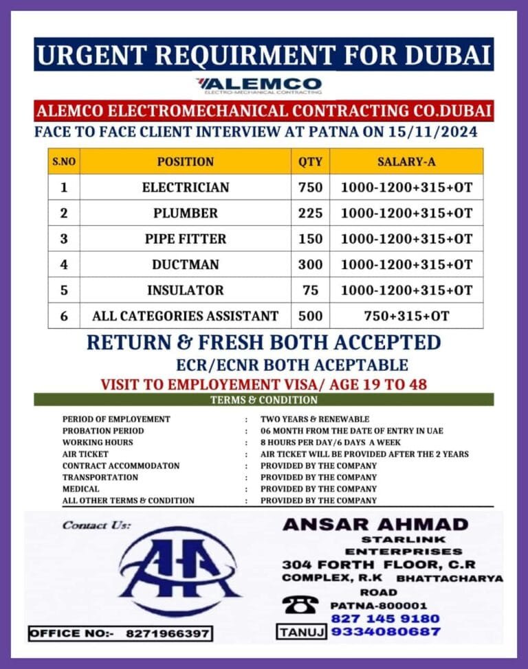 Electrician & plumber