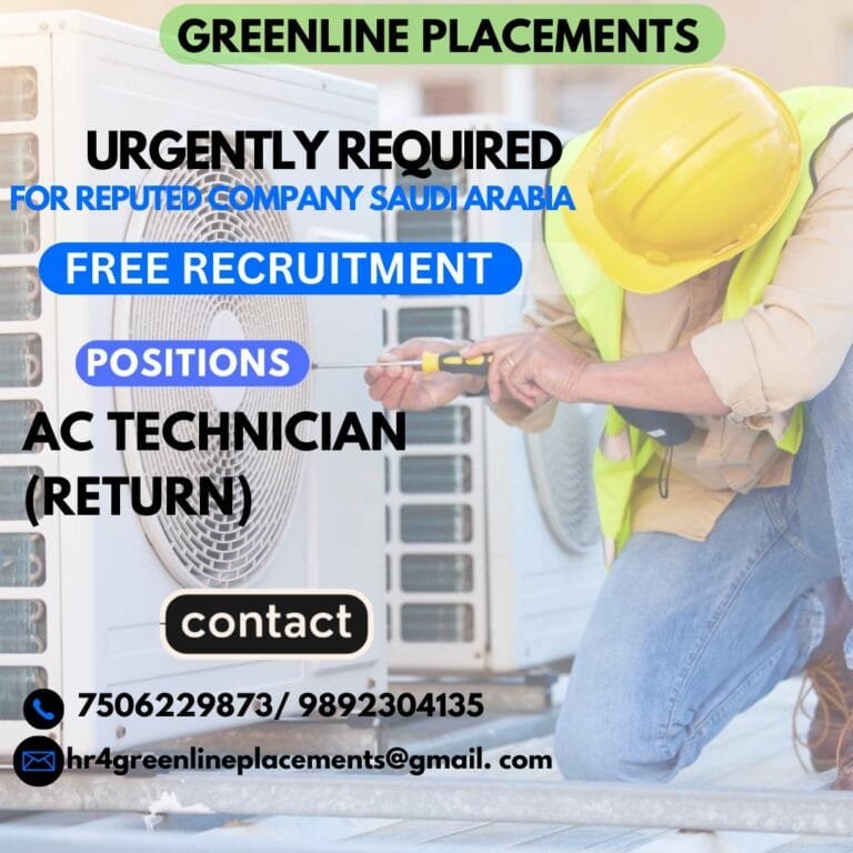 URGENT REQUIREMENT FOR REPUTED CO