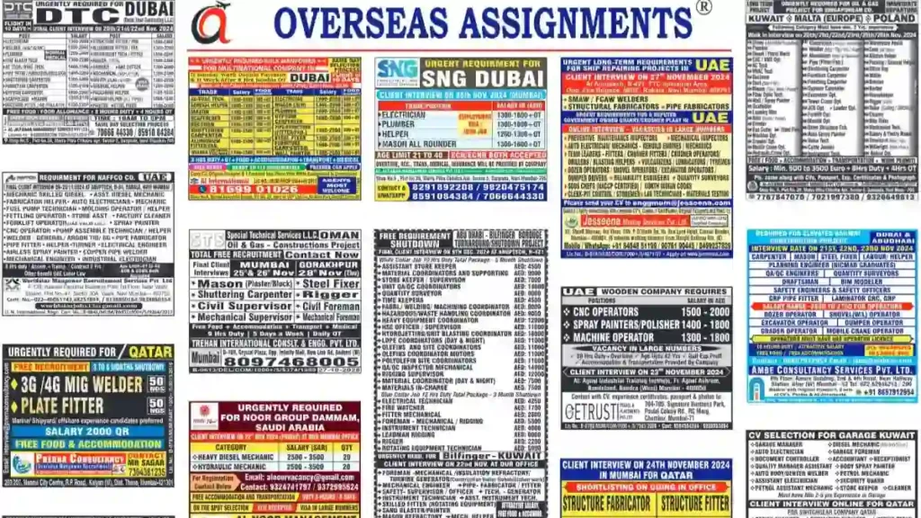 Assignments Abroad Times 18 March 2026